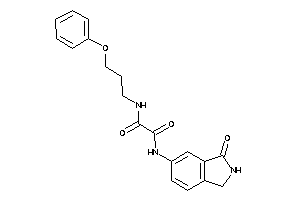 N'-(3-ketoisoindolin-5-yl)-N-(3-phenoxypropyl)oxamide