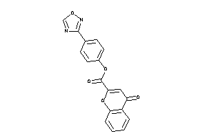 4-ketochromene-2-carboxylic Acid [4-(1,2,4-oxadiazol-3-yl)phenyl] Ester