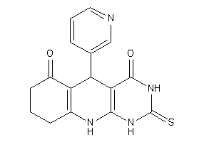 5-(3-pyridyl)-2-thioxo-1,5,7,8,9,10-hexahydropyrimido[4,5-b]quinoline-4,6-quinone
