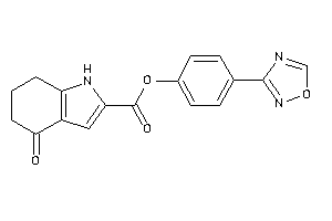 4-keto-1,5,6,7-tetrahydroindole-2-carboxylic Acid [4-(1,2,4-oxadiazol-3-yl)phenyl] Ester