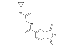 N-[2-(cyclopropylamino)-2-keto-ethyl]-1,3-diketo-isoindoline-5-carboxamide