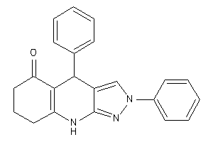 2,4-diphenyl-6,7,8,9-tetrahydro-4H-pyrazolo[3,4-b]quinolin-5-one