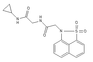 N-cyclopropyl-2-[[2-(diketoBLAHyl)acetyl]amino]acetamide