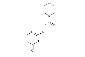 2-[(2-keto-2-piperidino-ethyl)thio]-1H-pyrimidin-6-one