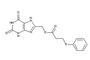 3-(phenylthio)propionic Acid (2,6-diketo-3,7-dihydropurin-8-yl)methyl Ester