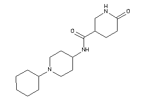 N-(1-cyclohexyl-4-piperidyl)-6-keto-nipecotamide