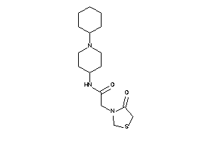 N-(1-cyclohexyl-4-piperidyl)-2-(4-ketothiazolidin-3-yl)acetamide