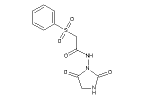 2-besyl-N-(2,5-diketoimidazolidin-1-yl)acetamide