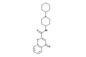 N-(1-cyclohexyl-4-piperidyl)-4-keto-chromene-2-carboxamide