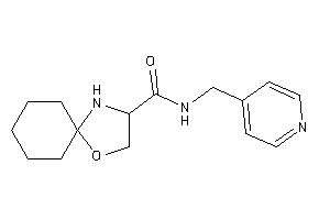 N-(4-pyridylmethyl)-1-oxa-4-azaspiro[4.5]decane-3-carboxamide