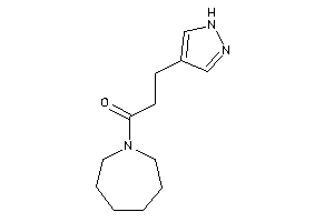 1-(azepan-1-yl)-3-(1H-pyrazol-4-yl)propan-1-one