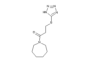 1-(azepan-1-yl)-3-(1H-tetrazol-5-ylthio)propan-1-one