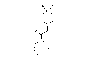 1-(azepan-1-yl)-2-(1,1-diketo-1,4-thiazinan-4-yl)ethanone