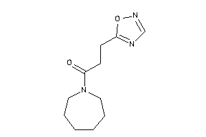 1-(azepan-1-yl)-3-(1,2,4-oxadiazol-5-yl)propan-1-one