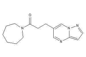 1-(azepan-1-yl)-3-pyrazolo[1,5-a]pyrimidin-6-yl-propan-1-one