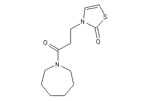 3-[3-(azepan-1-yl)-3-keto-propyl]-4-thiazolin-2-one