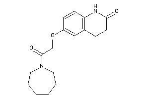 Image of 6-[2-(azepan-1-yl)-2-keto-ethoxy]-3,4-dihydrocarbostyril