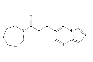 1-(azepan-1-yl)-3-imidazo[1,5-a]pyrimidin-3-yl-propan-1-one