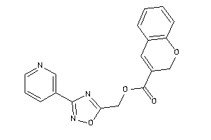 2H-chromene-3-carboxylic Acid [3-(3-pyridyl)-1,2,4-oxadiazol-5-yl]methyl Ester