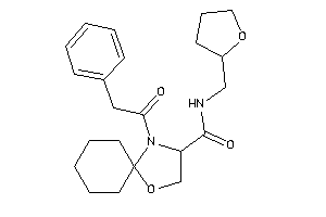 4-(2-phenylacetyl)-N-(tetrahydrofurfuryl)-1-oxa-4-azaspiro[4.5]decane-3-carboxamide