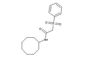 2-besyl-N-cyclooctyl-acetamide