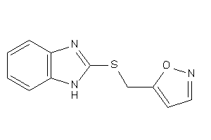 5-[(1H-benzimidazol-2-ylthio)methyl]isoxazole