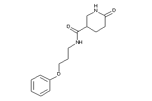 6-keto-N-(3-phenoxypropyl)nipecotamide