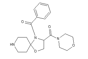 (4-benzoyl-1-oxa-4,8-diazaspiro[4.5]decan-3-yl)-morpholino-methanone