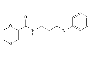 Image of N-(3-phenoxypropyl)-1,4-dioxane-2-carboxamide