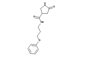 5-keto-N-(3-phenoxypropyl)pyrrolidine-3-carboxamide