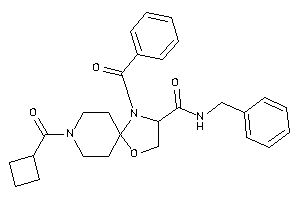 4-benzoyl-N-benzyl-8-(cyclobutanecarbonyl)-1-oxa-4,8-diazaspiro[4.5]decane-3-carboxamide