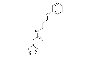 N-(3-phenoxypropyl)-2-(tetrazol-1-yl)acetamide