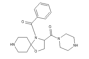 (4-benzoyl-1-oxa-4,8-diazaspiro[4.5]decan-3-yl)-piperazino-methanone