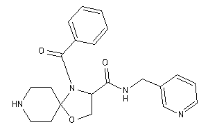 4-benzoyl-N-(3-pyridylmethyl)-1-oxa-4,8-diazaspiro[4.5]decane-3-carboxamide