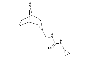 1-(8-azabicyclo[3.2.1]octan-3-ylmethyl)-3-cyclopropyl-guanidine