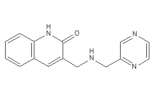 3-[(pyrazin-2-ylmethylamino)methyl]carbostyril