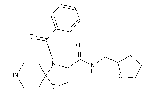 4-benzoyl-N-(tetrahydrofurfuryl)-1-oxa-4,8-diazaspiro[4.5]decane-3-carboxamide