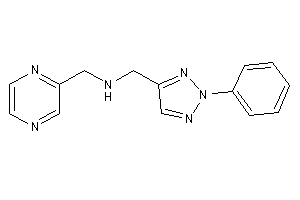 (2-phenyltriazol-4-yl)methyl-(pyrazin-2-ylmethyl)amine