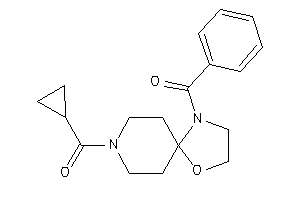 (1-benzoyl-4-oxa-1,8-diazaspiro[4.5]decan-8-yl)-cyclopropyl-methanone