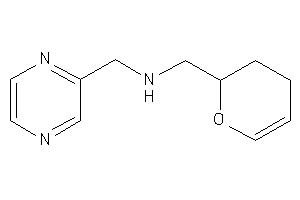 3,4-dihydro-2H-pyran-2-ylmethyl(pyrazin-2-ylmethyl)amine