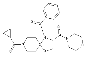 [1-benzoyl-2-(morpholine-4-carbonyl)-4-oxa-1,8-diazaspiro[4.5]decan-8-yl]-cyclopropyl-methanone