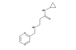 N-cyclopropyl-3-(pyrazin-2-ylmethylamino)propionamide