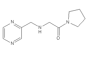 2-(pyrazin-2-ylmethylamino)-1-pyrrolidino-ethanone