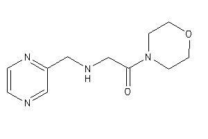 1-morpholino-2-(pyrazin-2-ylmethylamino)ethanone