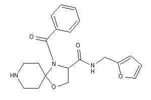 4-benzoyl-N-(2-furfuryl)-1-oxa-4,8-diazaspiro[4.5]decane-3-carboxamide