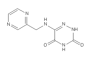 6-(pyrazin-2-ylmethylamino)-2H-1,2,4-triazine-3,5-quinone