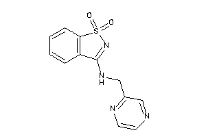 Image of (1,1-diketo-1,2-benzothiazol-3-yl)-(pyrazin-2-ylmethyl)amine