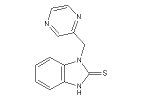 3-(pyrazin-2-ylmethyl)-1H-benzimidazole-2-thione
