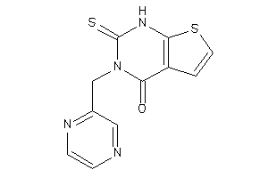 3-(pyrazin-2-ylmethyl)-2-thioxo-1H-thieno[2,3-d]pyrimidin-4-one