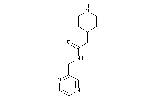 2-(4-piperidyl)-N-(pyrazin-2-ylmethyl)acetamide